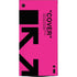 Black and Pink Arrows XBox Series X Digital Edition Console Skin